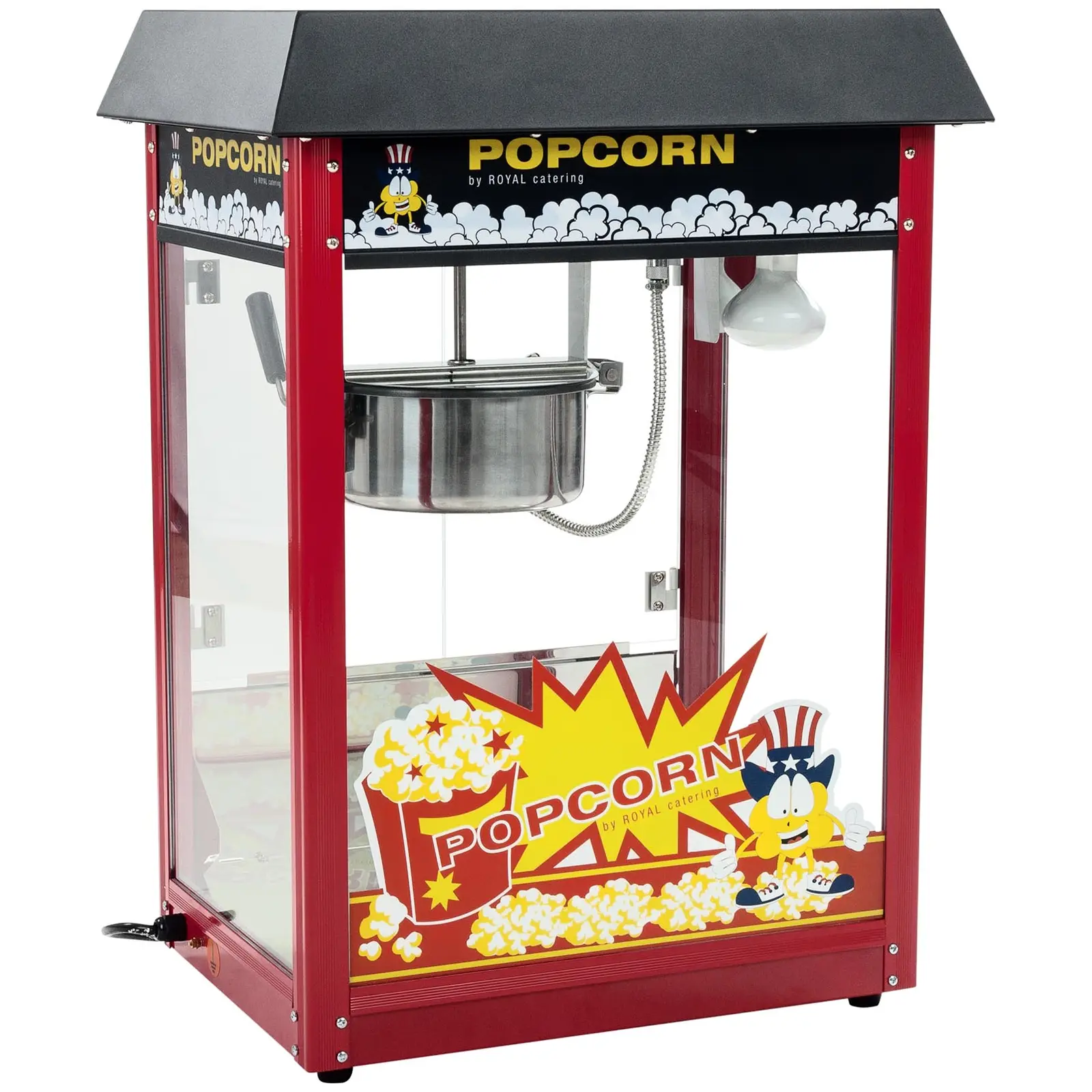 Mașină de Popcorn - Acoperiș Negru