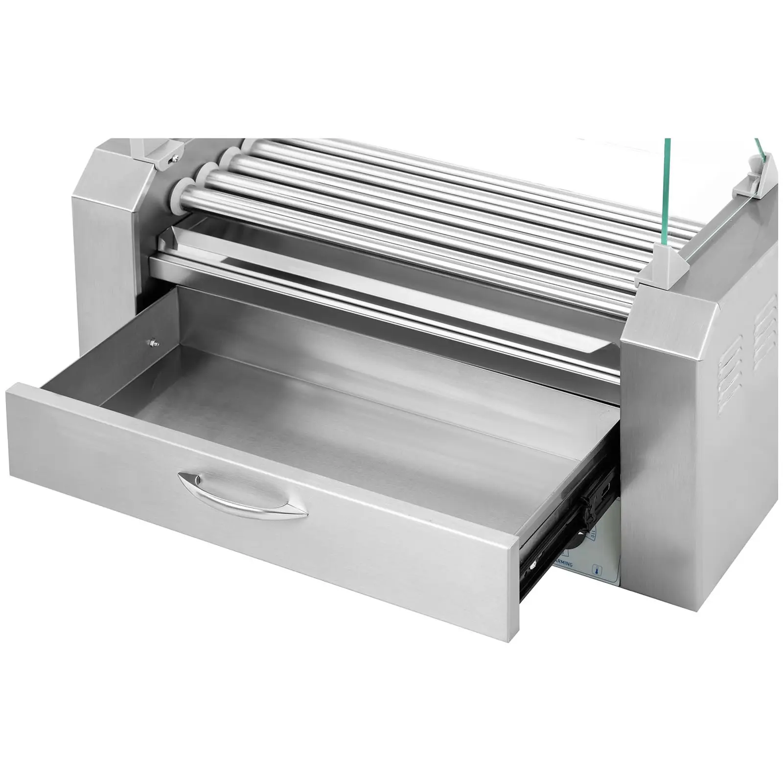 Hot Dog Gril - 5 role - sertar de încălzire - oțel inoxidabil