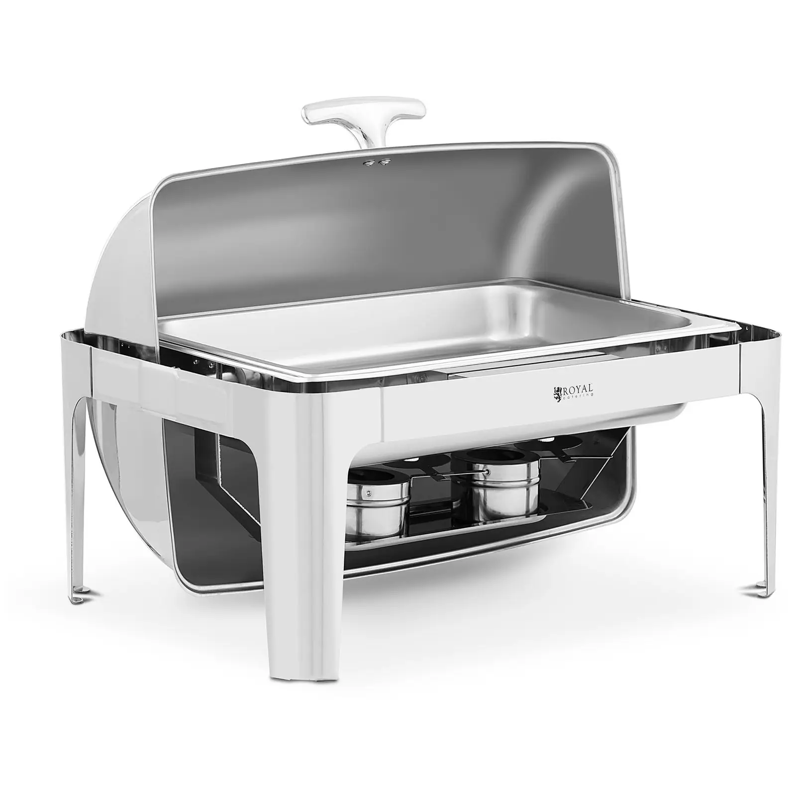 Chafing Dish - 1/1 GN - Royal Catering - 8.5 L - 2} celule de combustibil - roll top