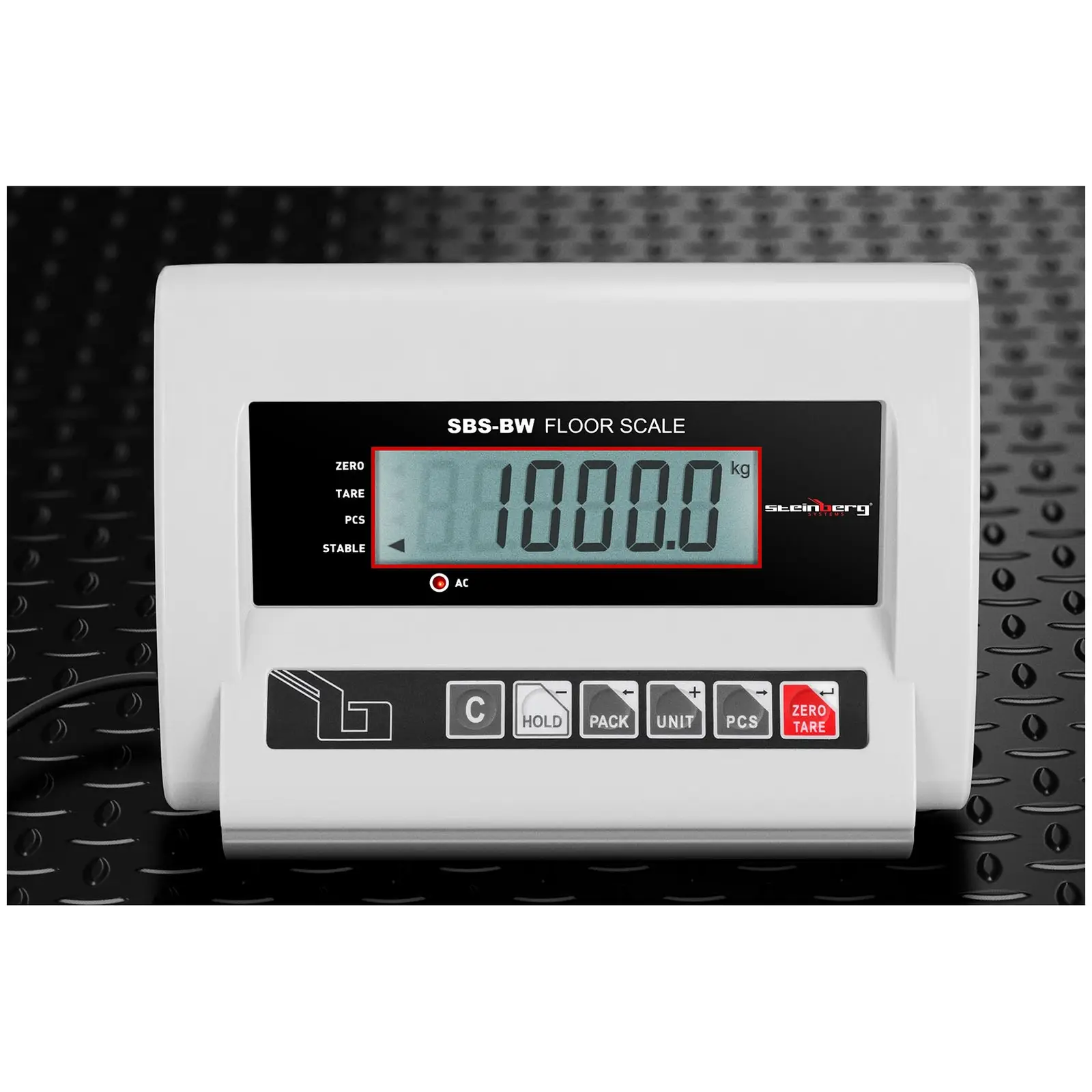 Cântar de Podea ECO - 1,000 kg / 0.5 kg - LCD
