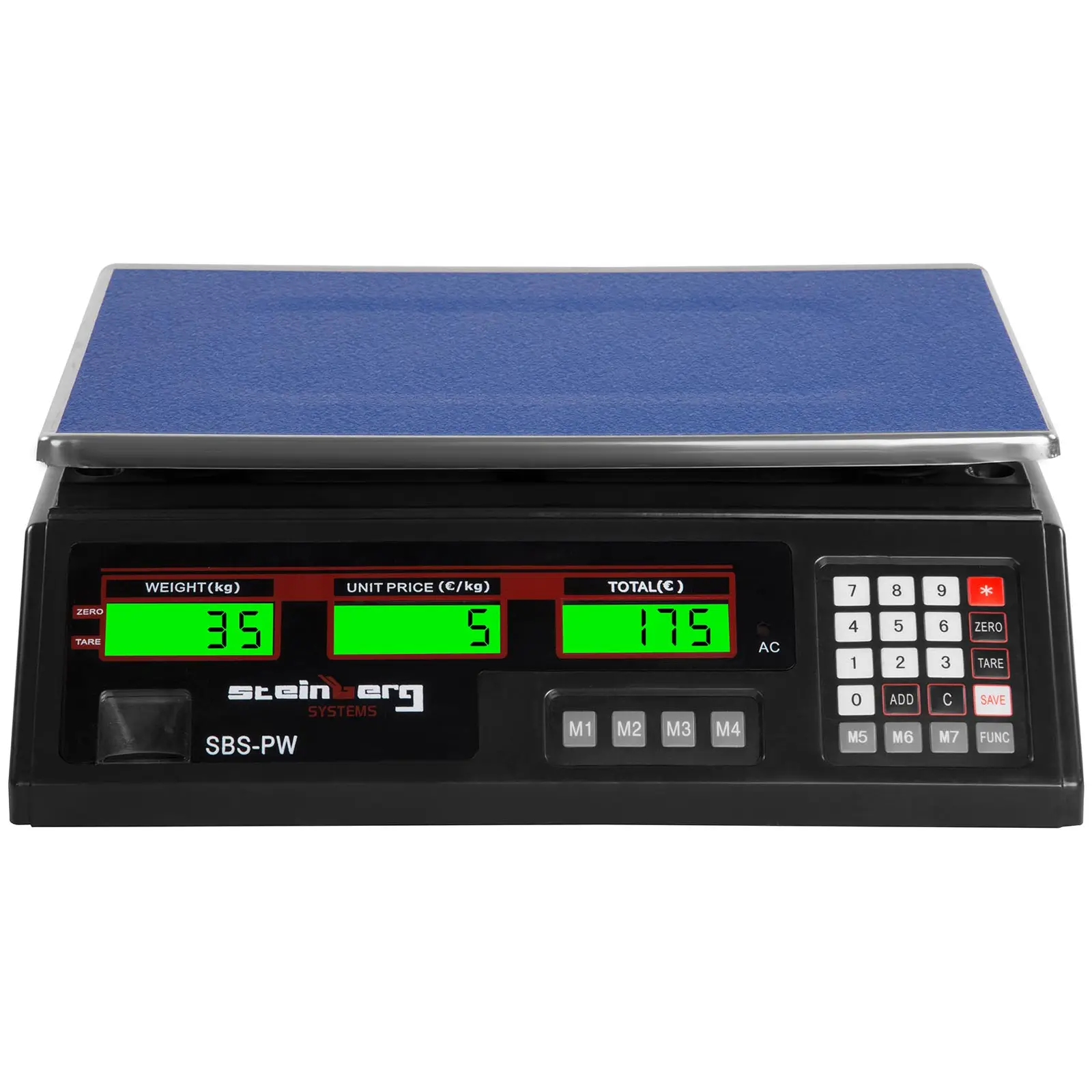 Cântar Electronic - 35 kg / 2 g - Negru - LCD