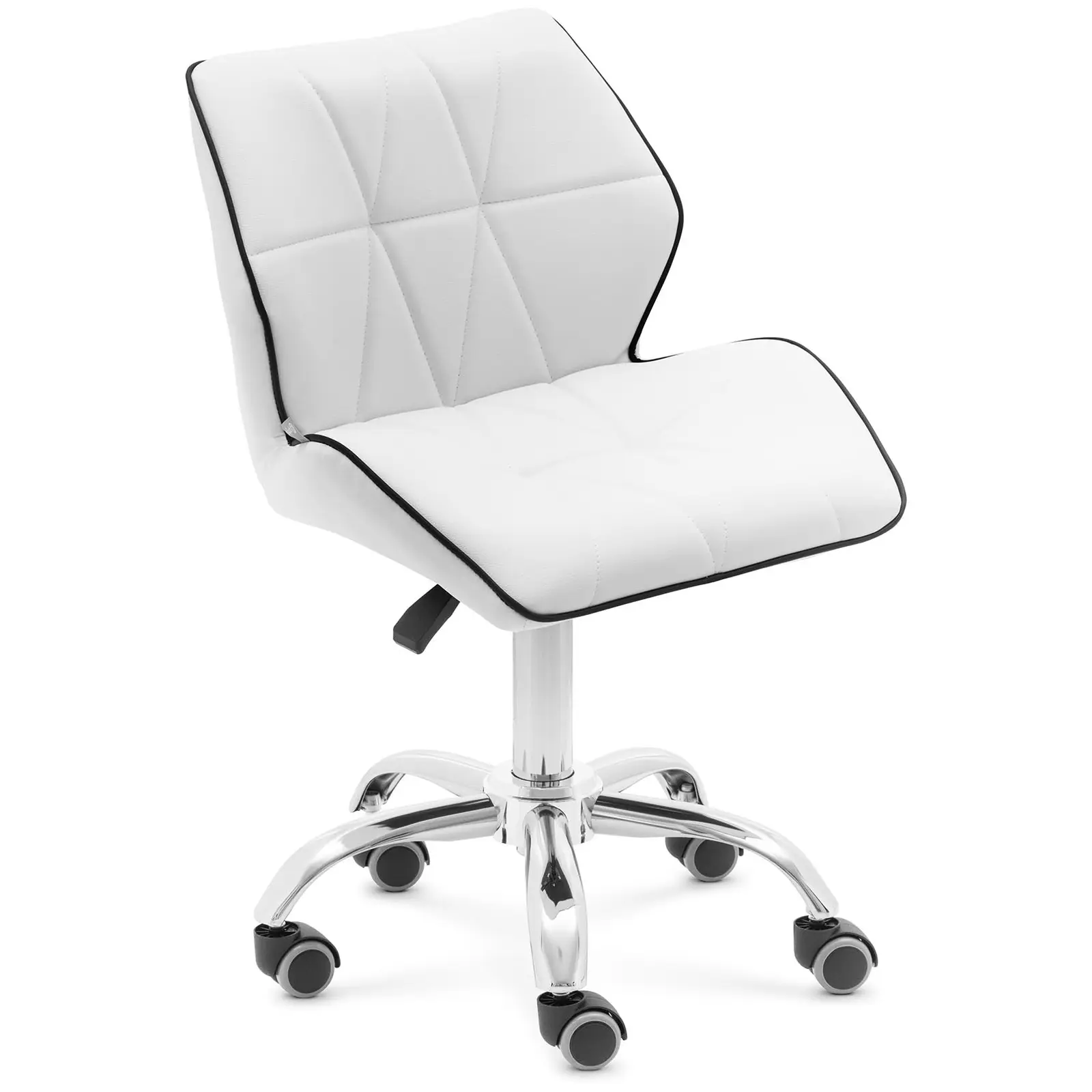 Scaun scaun cu spătar - 45 - 59 cm - 150 kg - alb