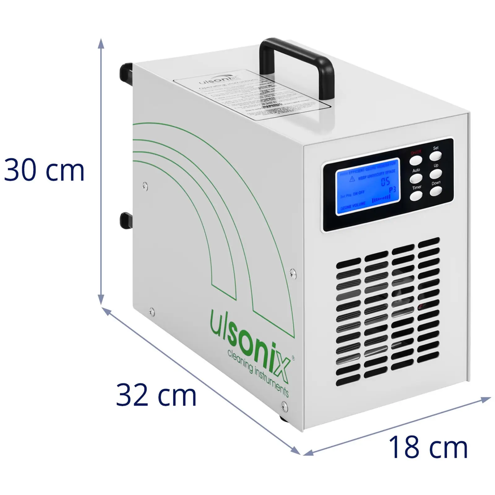 Generator de ozon - 15.000 mg/h - 160 W - digital
