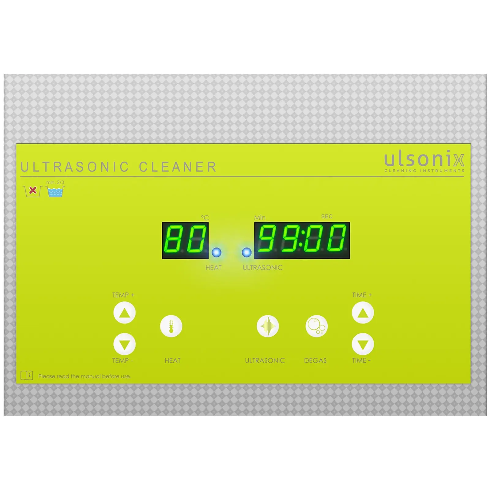 Ultrasonic Cleaner - degasare - 3.2 L