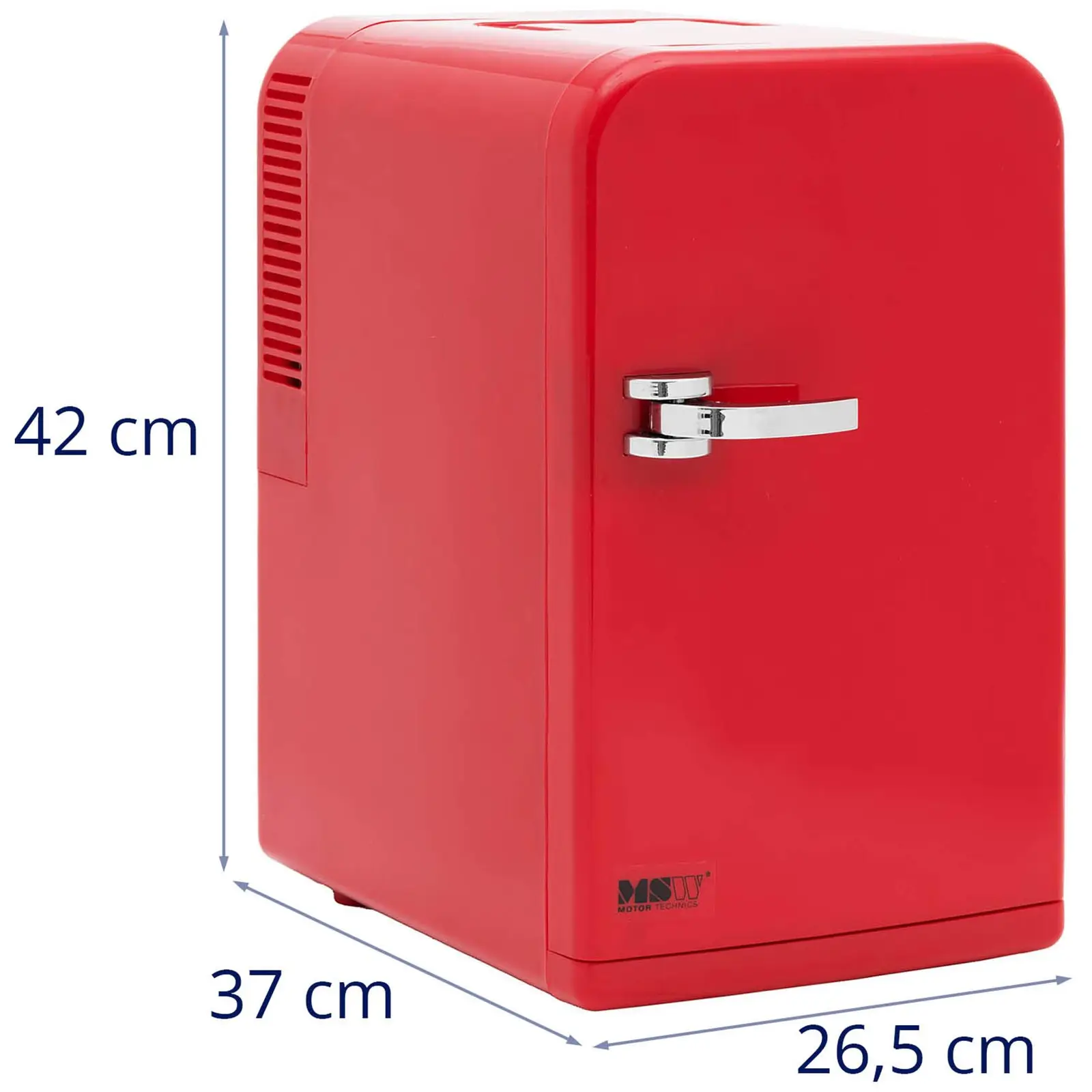 Mini-frigider 12 V / 230 V - Aparat 2 în 1 cu funcție de menținere la cald - 15 L - Roșu