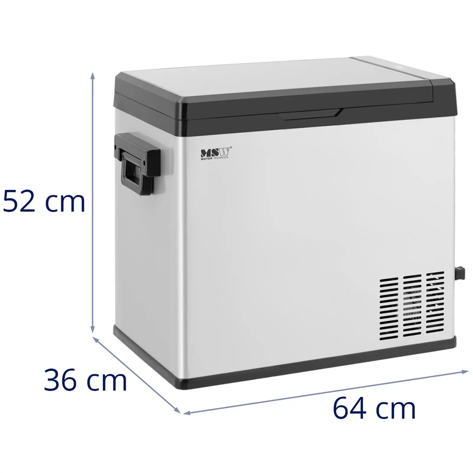 Frigider / congelator de camping - 49 L - -20 - 20 °C - 12/24 V (DC) / adaptor AC