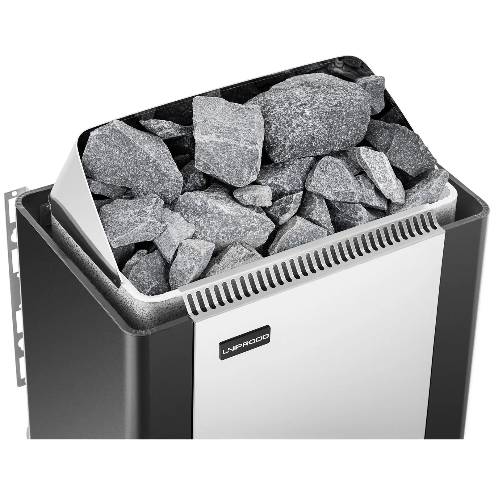 Încălzitor pentru saună - 8 kW - 30 până la 110 °C - placă de protecție din oțel inoxidabil 